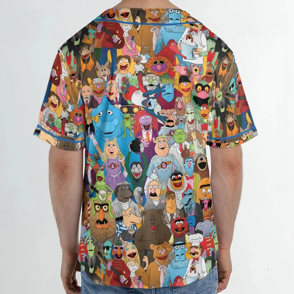 The Great Muppet Jubilee The Muppet Unisex Baseball Jersey - 2