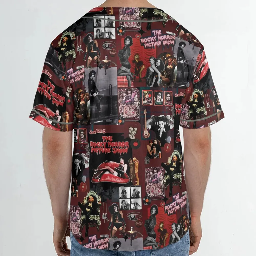 Frank-N-Furter The Rocky Horror Picture Show Unisex Baseball Jersey - 2