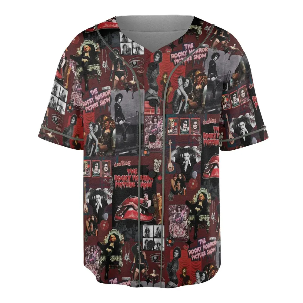 Frank-N-Furter The Rocky Horror Picture Show Unisex Baseball Jersey - 3