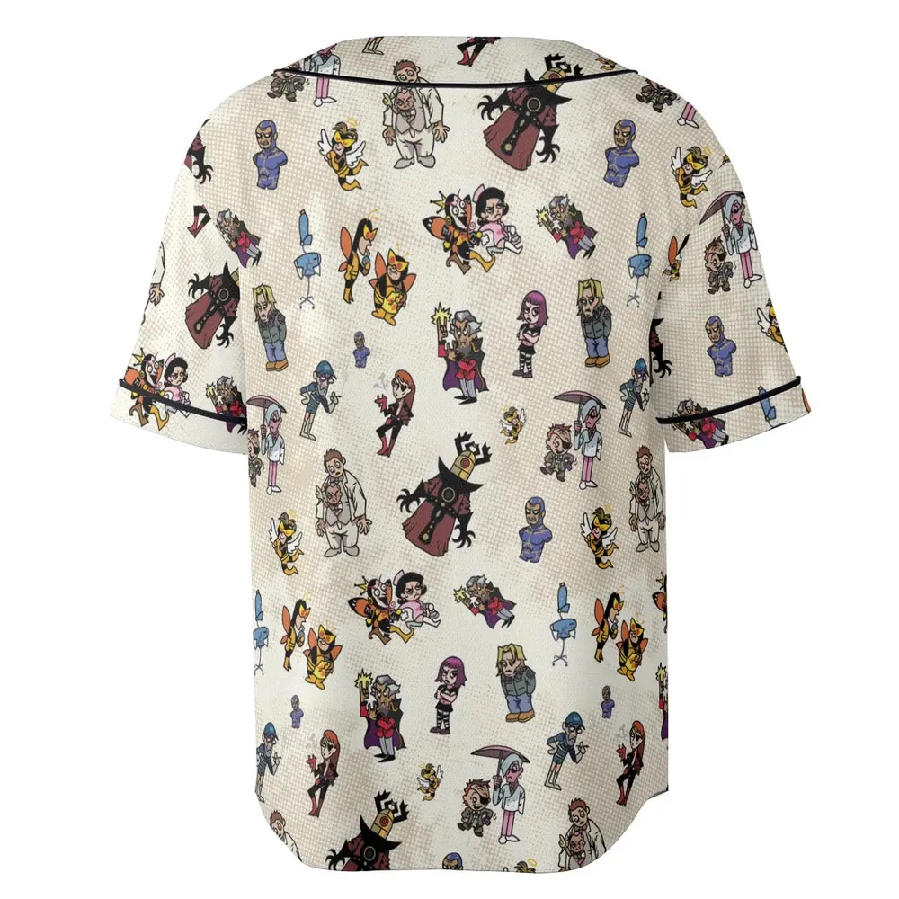 V Is For Venture The Venture Bros Villains Unisex Baseball Jersey - 4