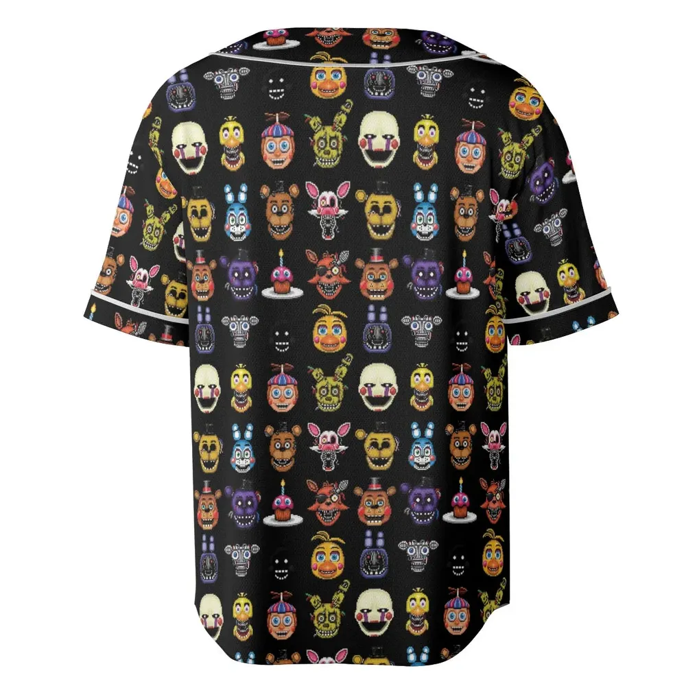 Five Nights At Freddys World Unisex Baseball Jersey - 4