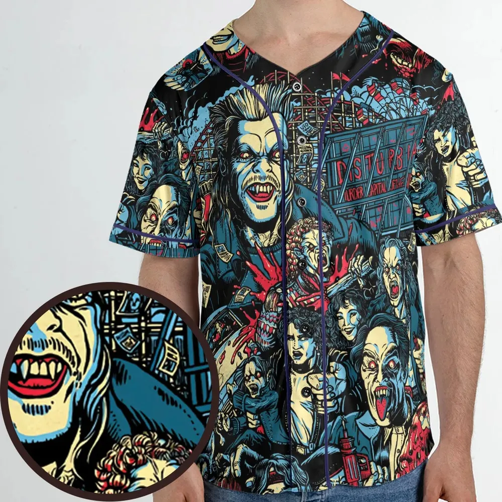 The Lost Boys Eighties Vampire Horror Unisex Baseball Jersey - 1