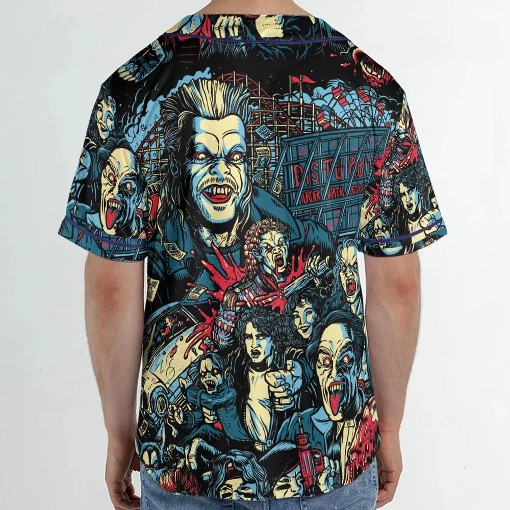 The Lost Boys Eighties Vampire Horror Unisex Baseball Jersey - 2