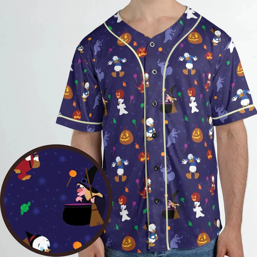 Spooky Month Halloween Unisex Baseball Jersey - 1