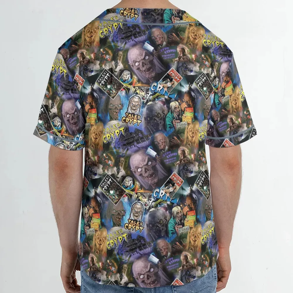 Tales from the Crypt Unisex Baseball Jersey - 2