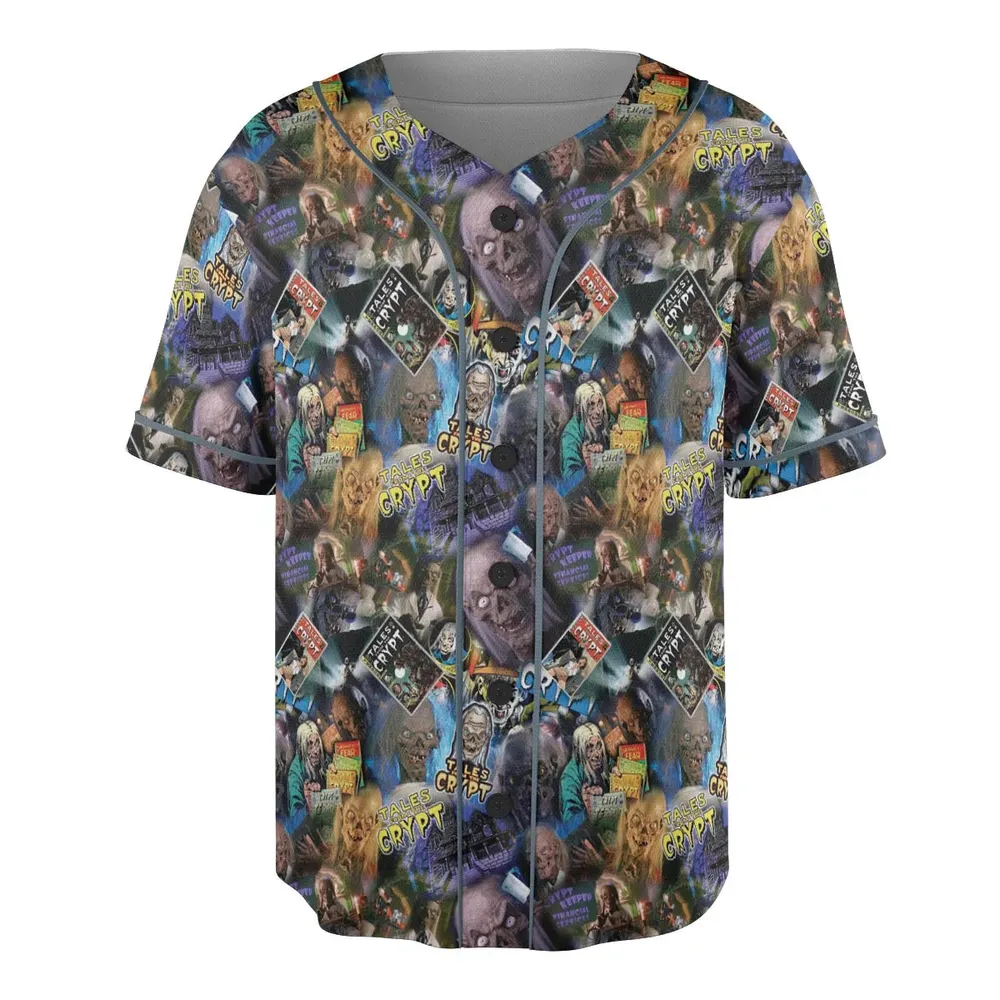 Tales from the Crypt Unisex Baseball Jersey - 3