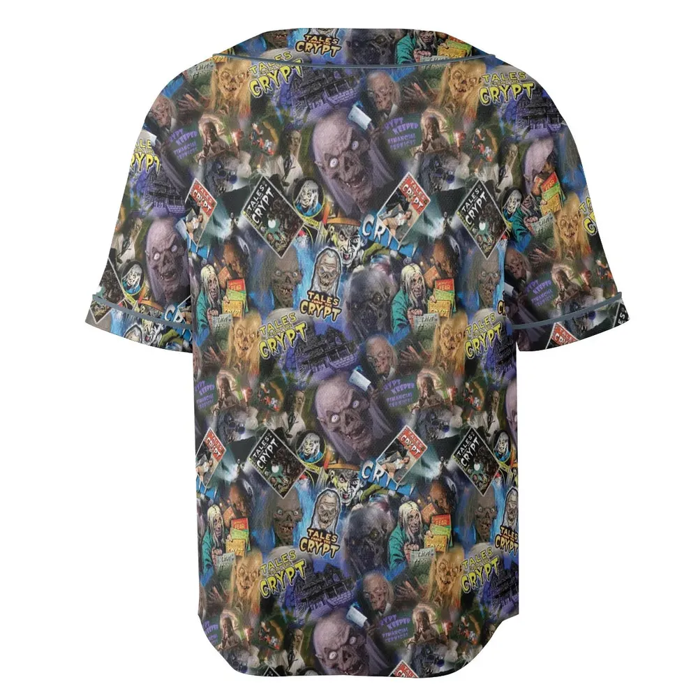 Tales from the Crypt Unisex Baseball Jersey - 4