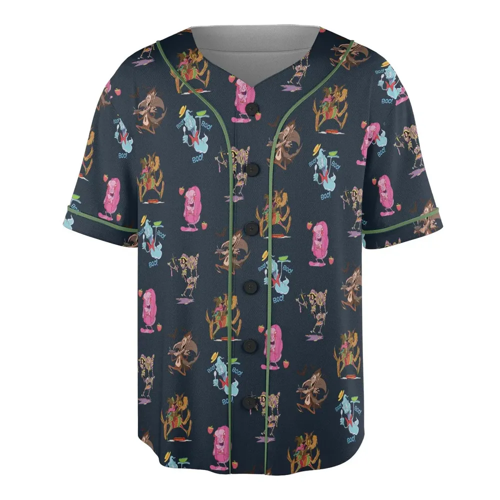 Funny Cereal Monsters Universal Monsters Unisex Baseball Jersey - 3