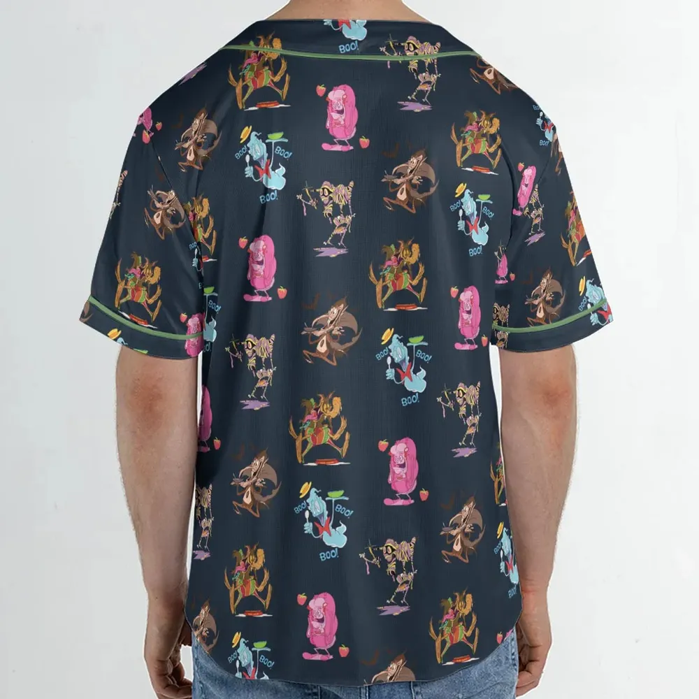 Funny Cereal Monsters Universal Monsters Unisex Baseball Jersey - 2