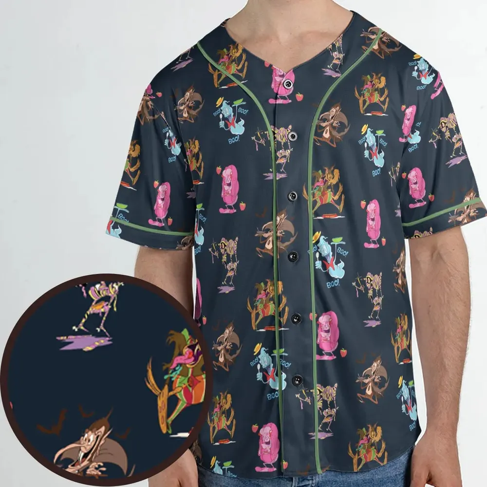 Funny Cereal Monsters Universal Monsters Unisex Baseball Jersey - 1