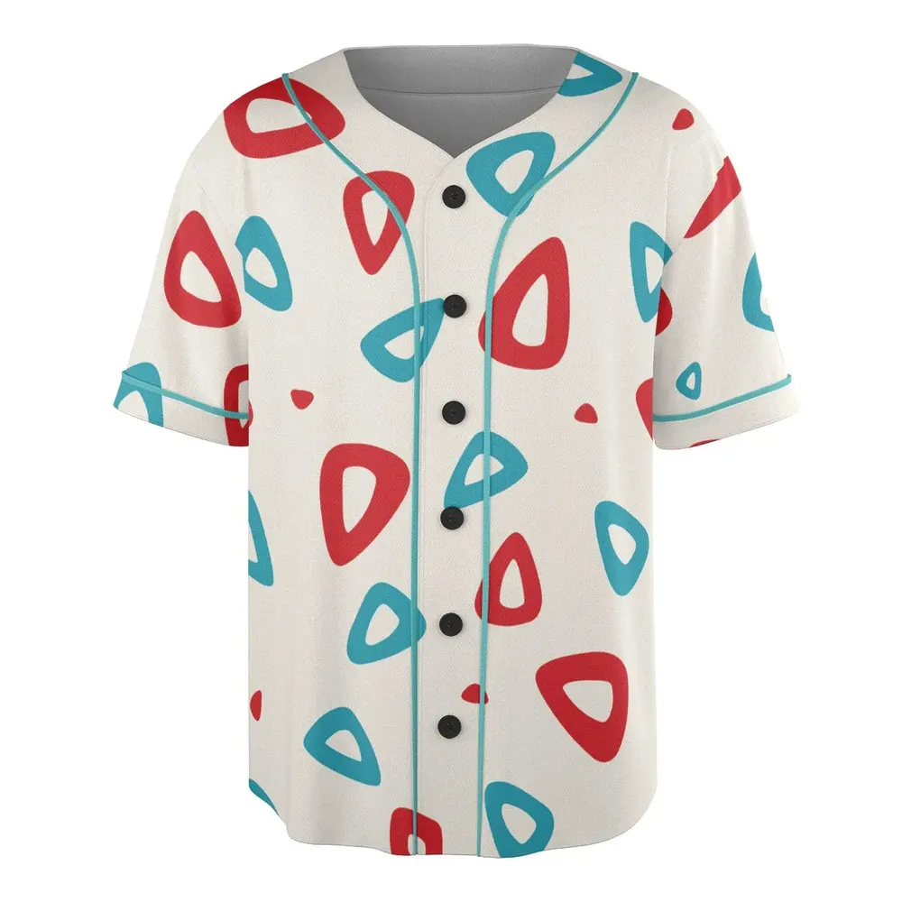 Togepi Pattern Pokemon Unisex Baseball Jersey - 3