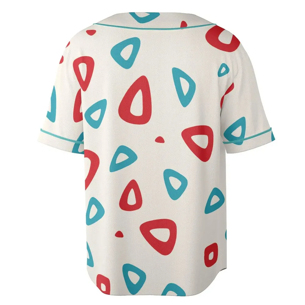 Togepi Pattern Pokemon Unisex Baseball Jersey - 4