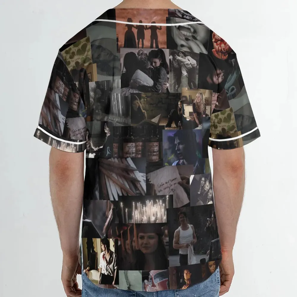 Memorable Vampire Moments The Vampire Diary Unisex Baseball Jersey - 2