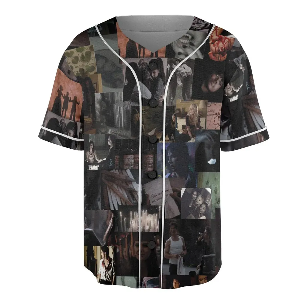 Memorable Vampire Moments The Vampire Diary Unisex Baseball Jersey - 3