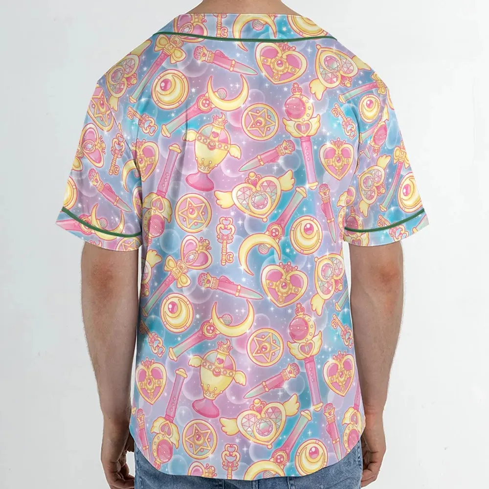 Magical Girls Sailor Moon Unisex Baseball Jersey - 2