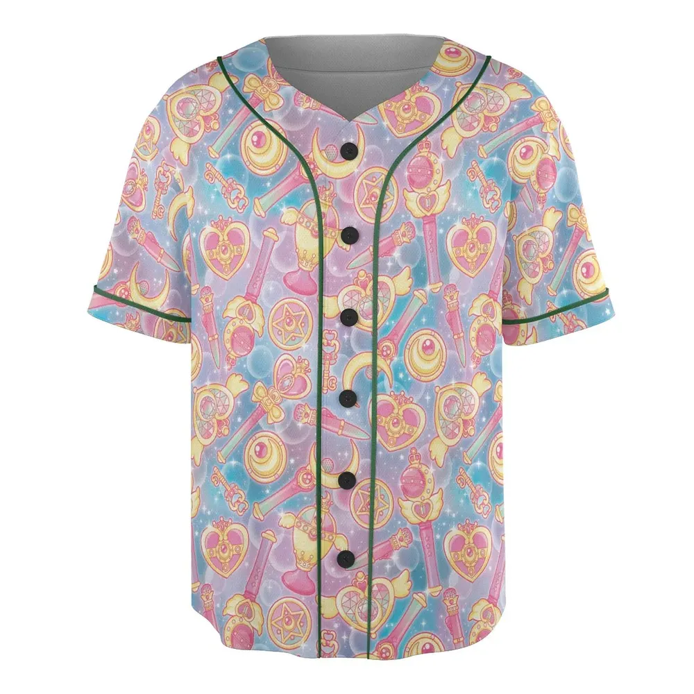 Magical Girls Sailor Moon Unisex Baseball Jersey - 3