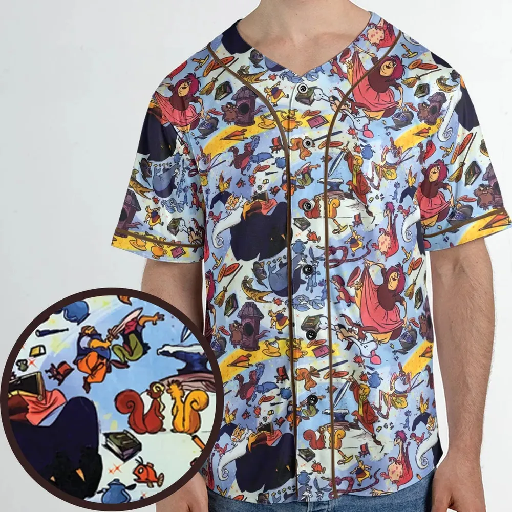 King Arthur Sword And The Stone Unisex Baseball Jersey - 1