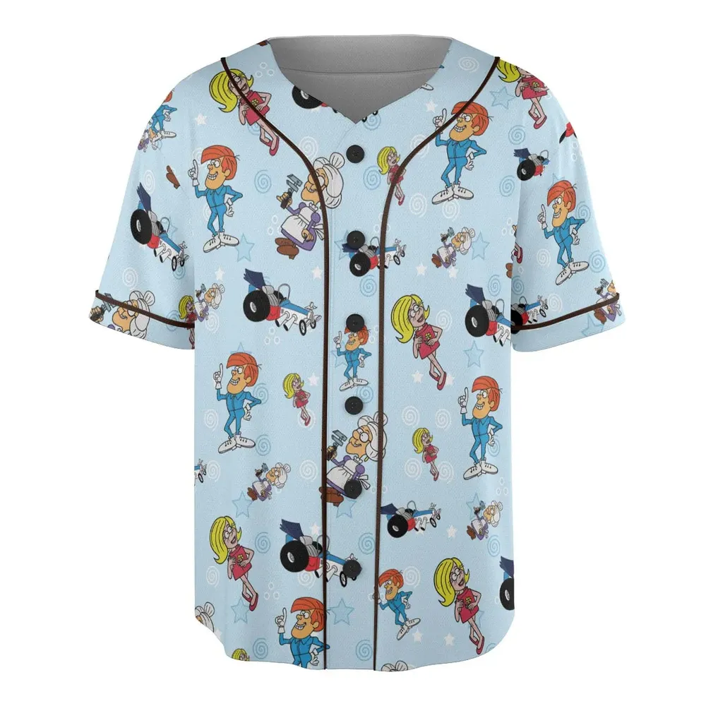 Retro Racer Tom Slick Unisex Baseball Jersey - 3