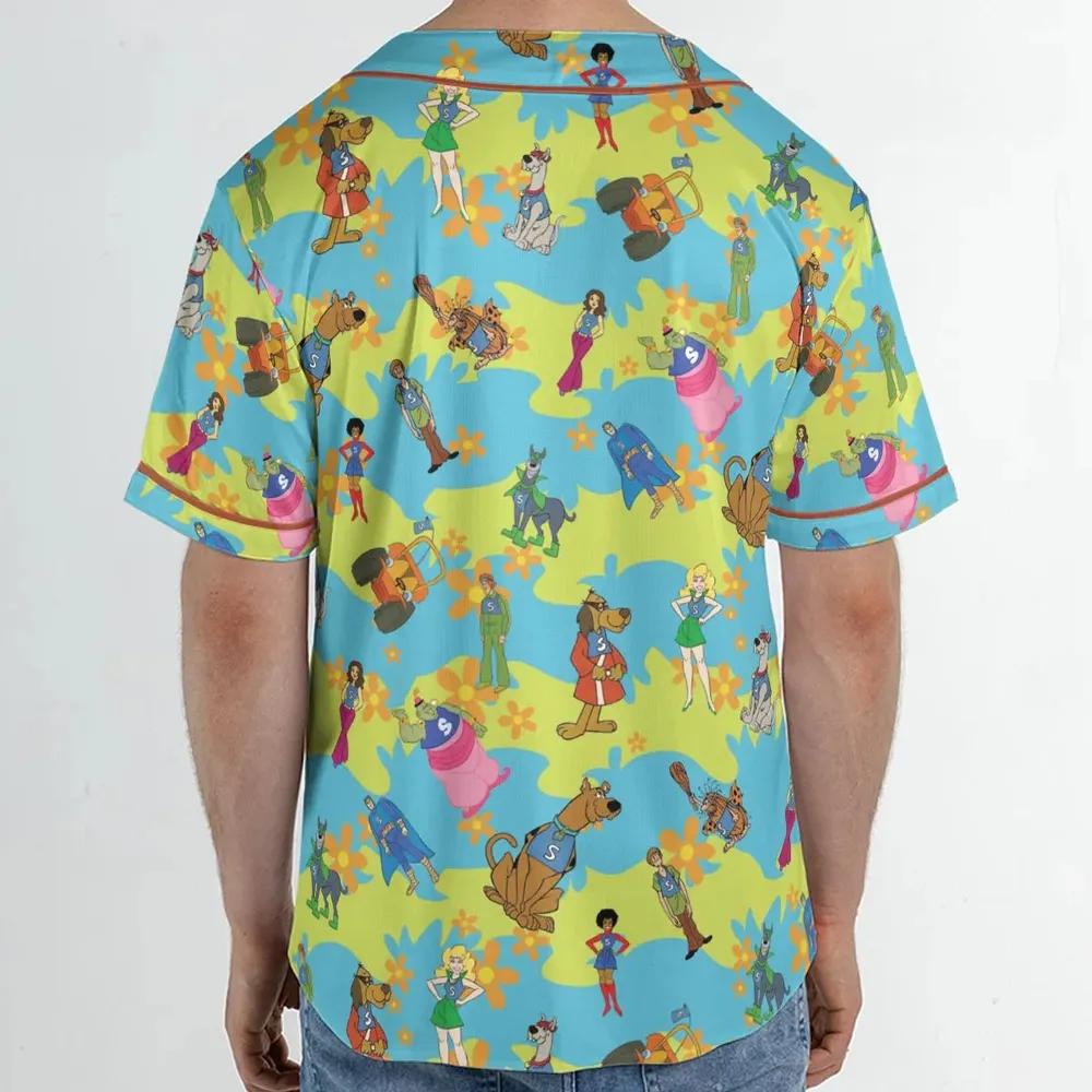 Scooby Gang Scooby Doobies Unisex Baseball Jersey - 2