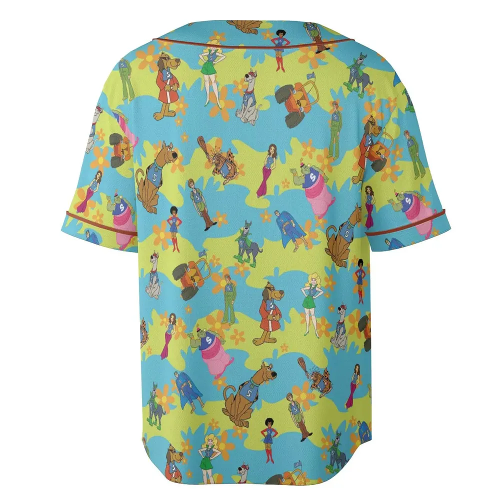 Scooby Gang Scooby Doobies Unisex Baseball Jersey - 4