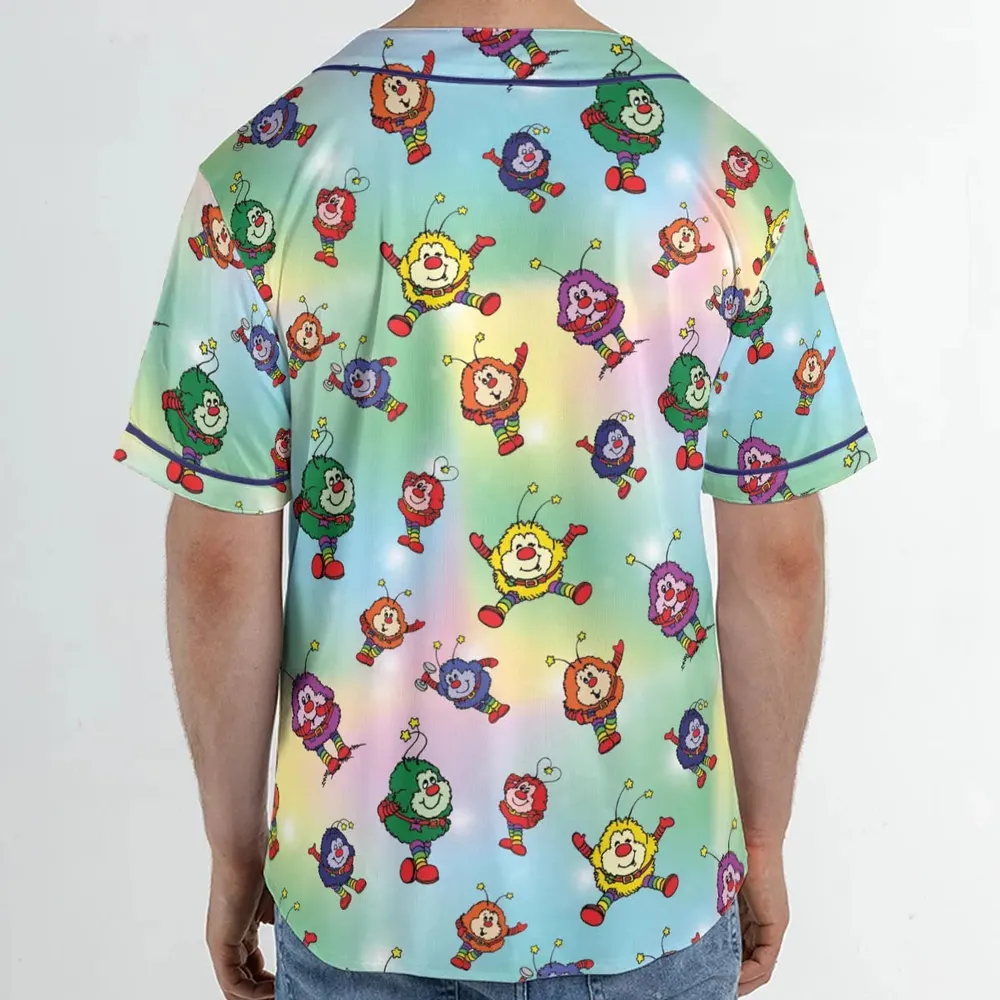 Rainbow Brite Sprites Unisex Baseball Jersey - 2