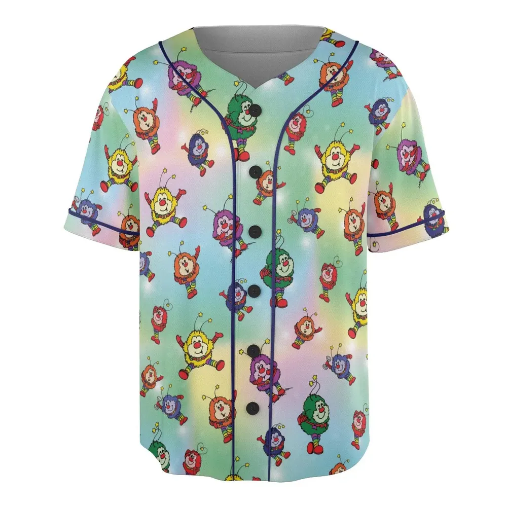 Rainbow Brite Sprites Unisex Baseball Jersey - 3