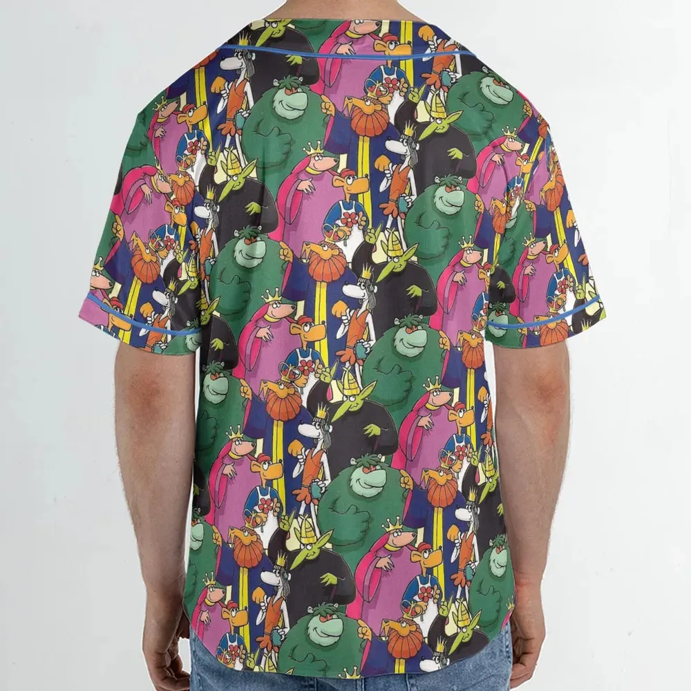 Muzzy in Gondoland Unisex Baseball Jersey - 2