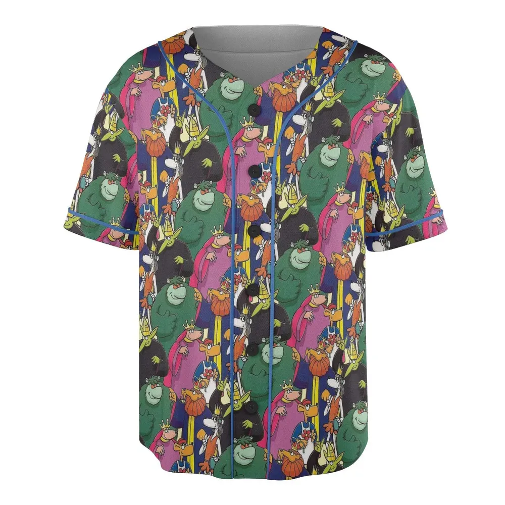 Muzzy in Gondoland Unisex Baseball Jersey - 3