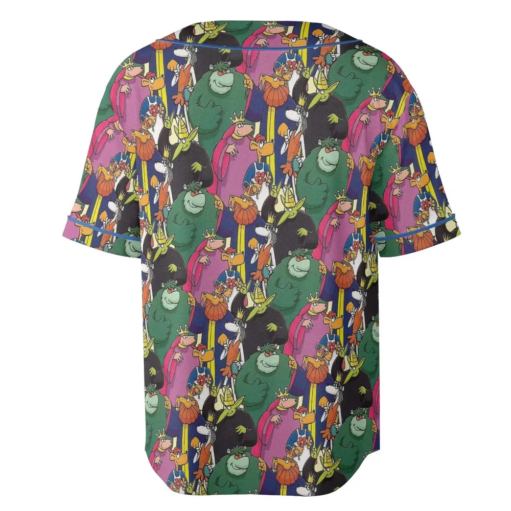 Muzzy in Gondoland Unisex Baseball Jersey - 4