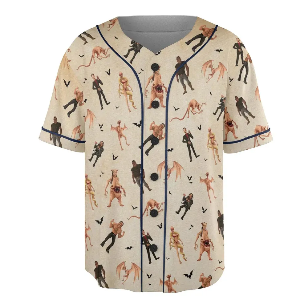 Midnight Madness From Dusk Till Dawn Unisex Baseball Jersey - 3