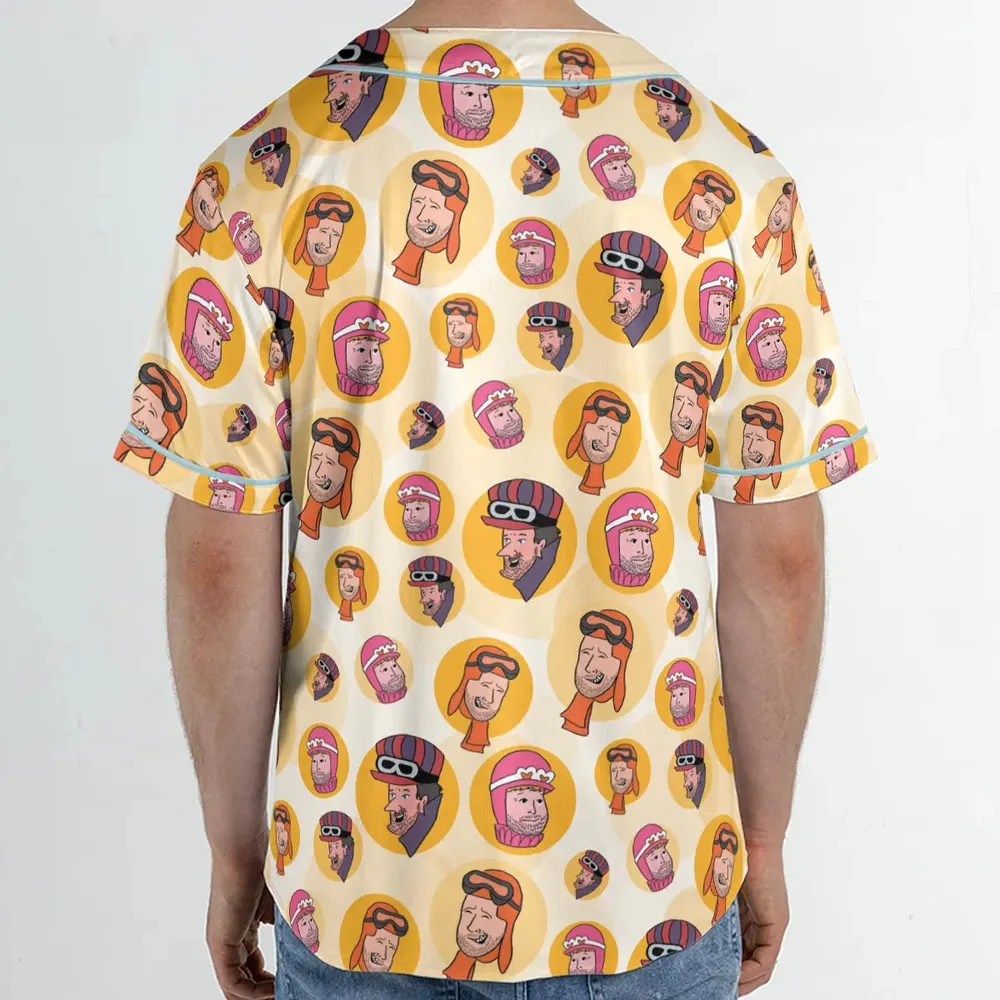 No More Jockeys Wacky Jockeys Unisex Baseball Jersey - 2