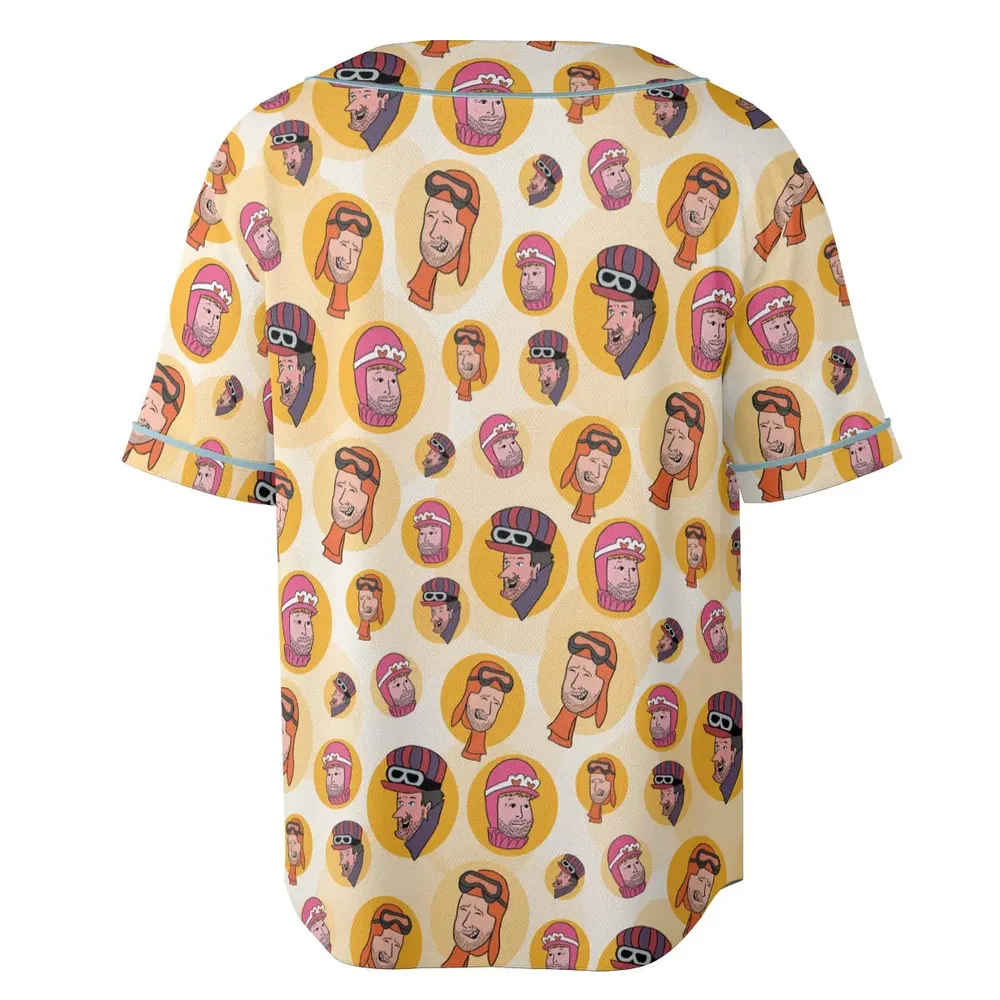 No More Jockeys Wacky Jockeys Unisex Baseball Jersey - 4