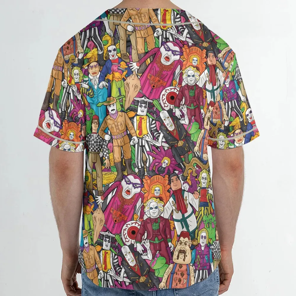 Beetlejuice Toybox Unisex Baseball Jersey - 2