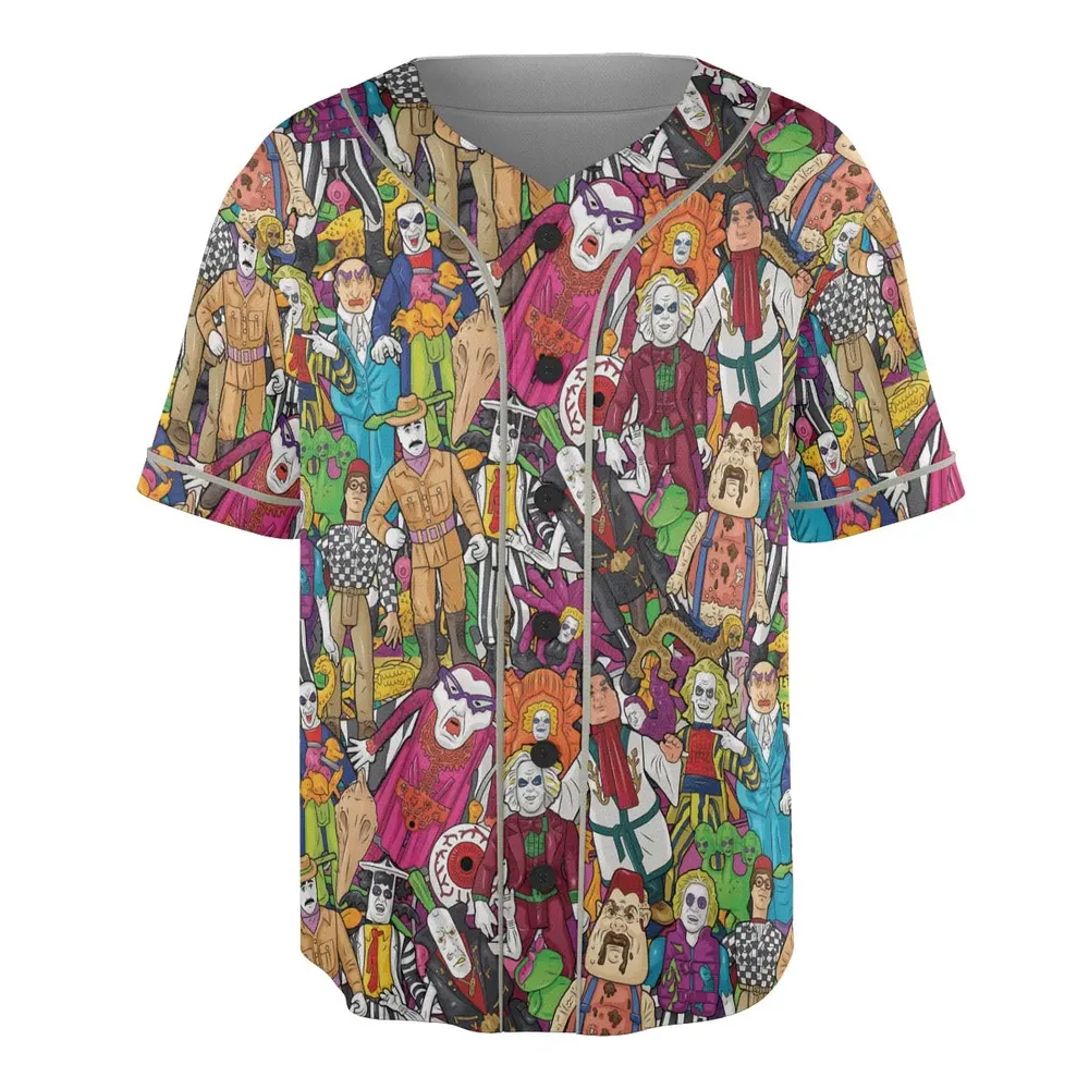 Beetlejuice Toybox Unisex Baseball Jersey - 3