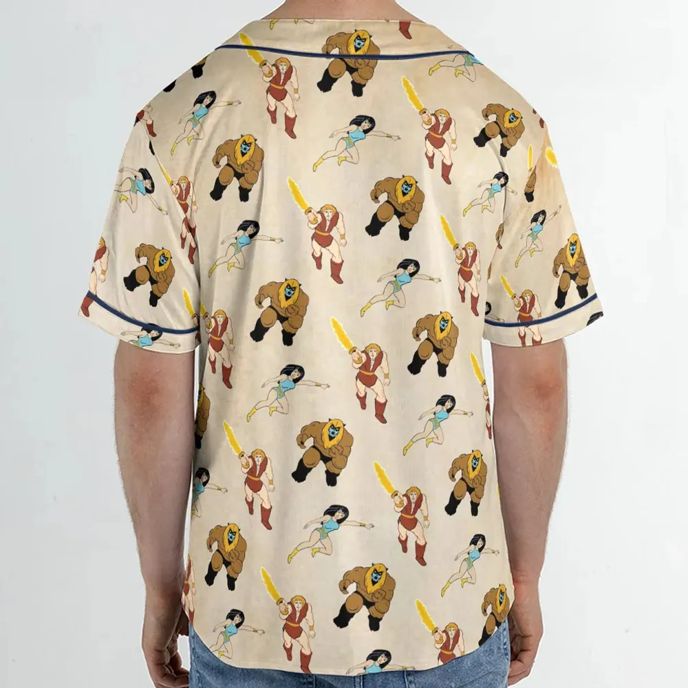Thundarr the Barbarian Unisex Baseball Jersey - 2