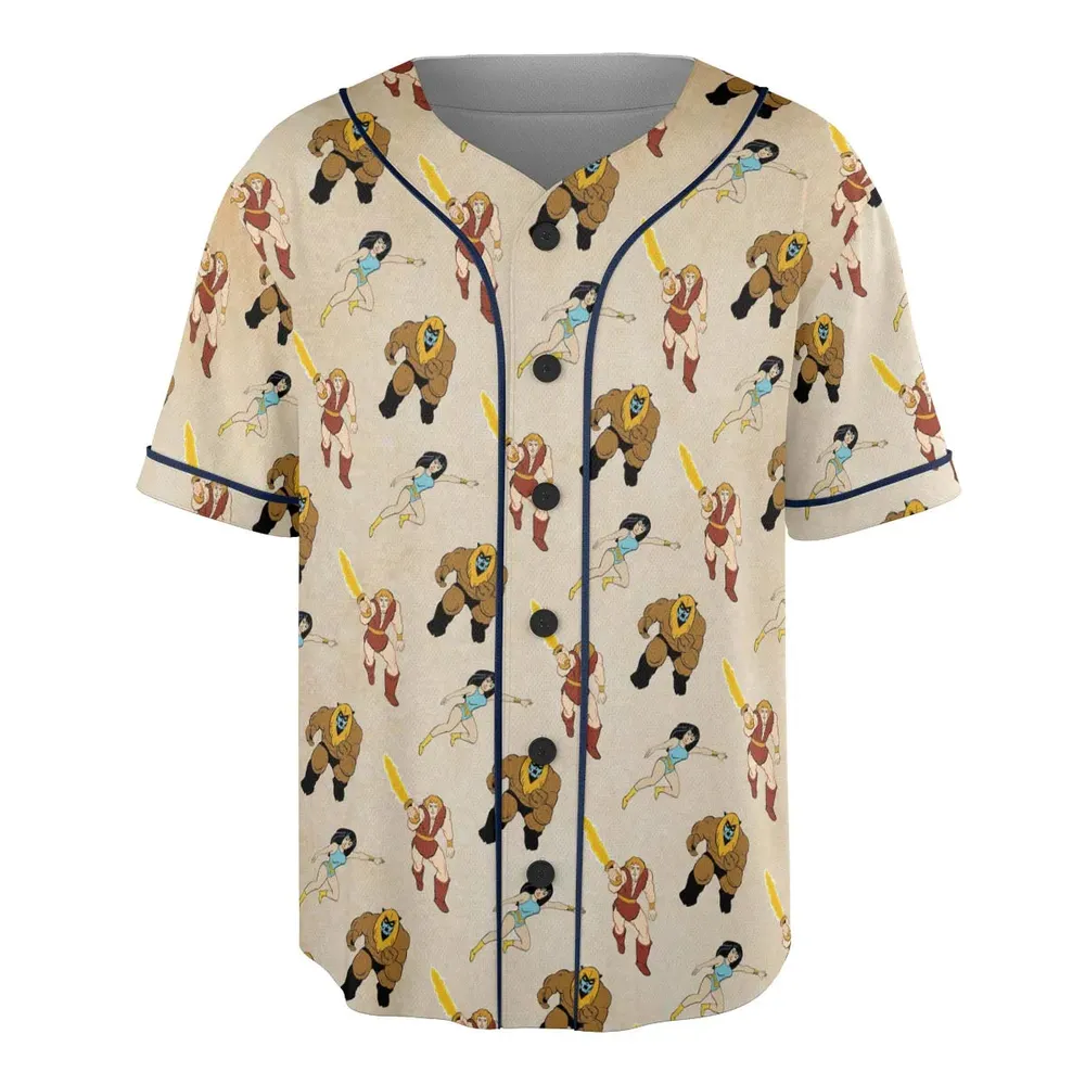 Thundarr the Barbarian Unisex Baseball Jersey - 3