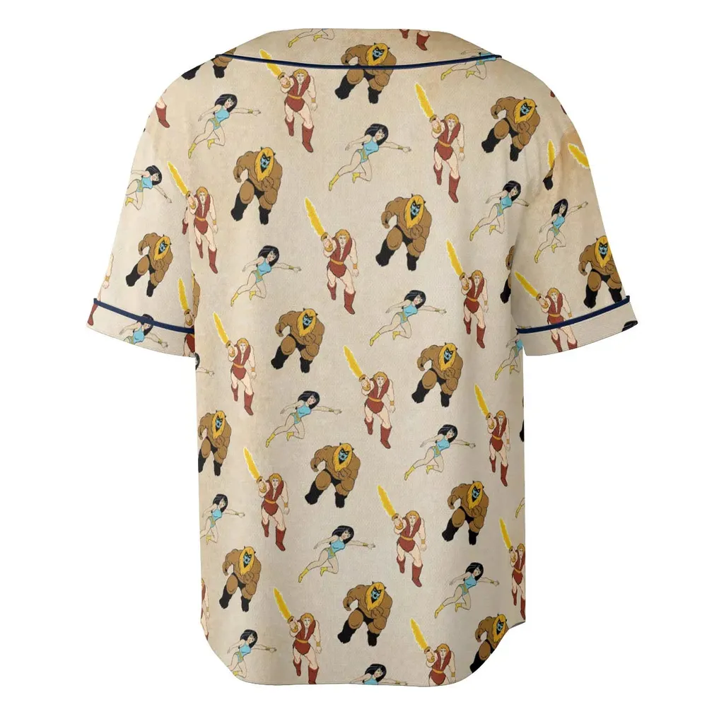 Thundarr the Barbarian Unisex Baseball Jersey - 4
