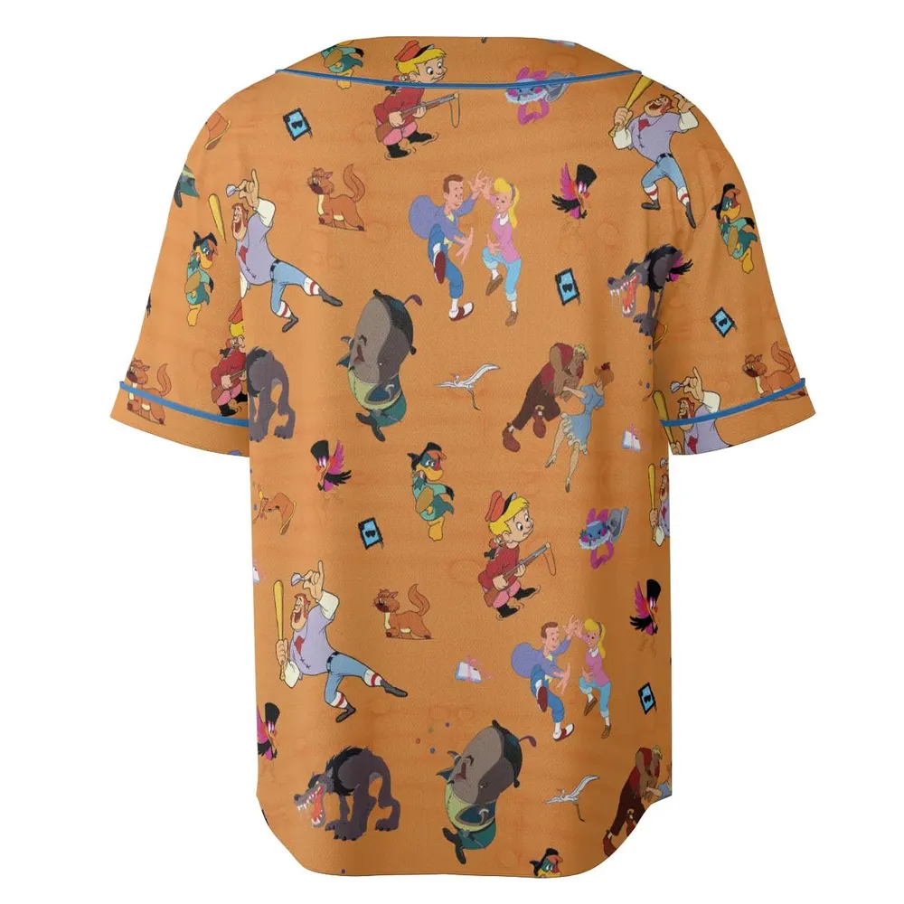 Make Mine Music Characters Unisex Baseball Jersey - 4