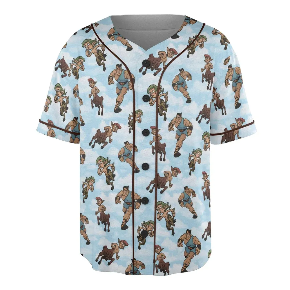 The Mighty Hercules Unisex Baseball Jersey - 3