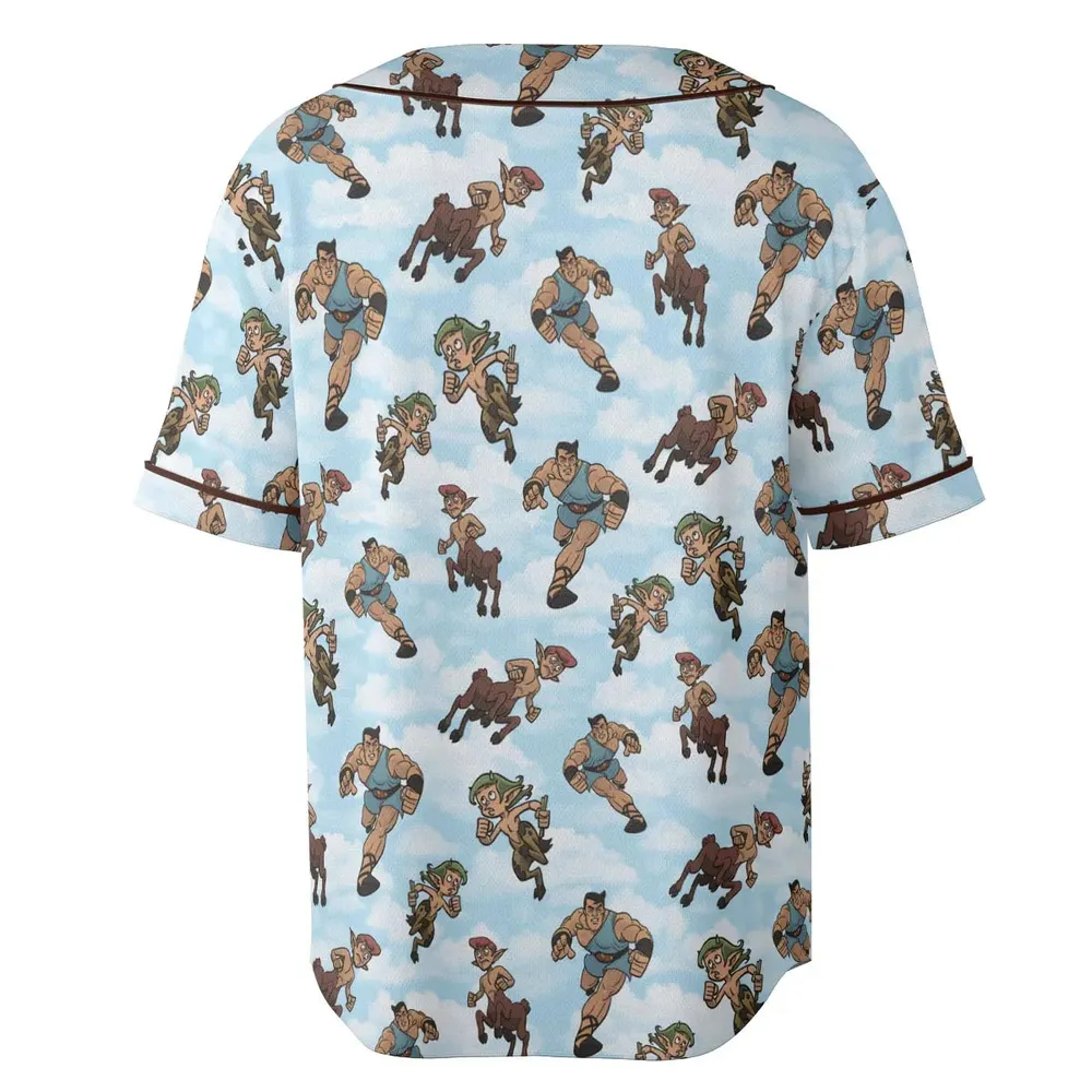 The Mighty Hercules Unisex Baseball Jersey - 4
