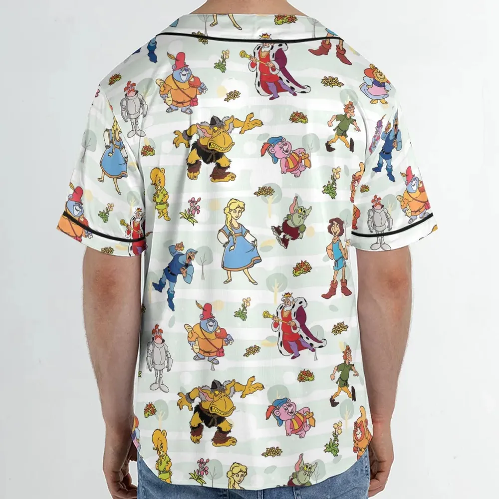 Gummi Bears Gang Unisex Baseball Jersey - 2