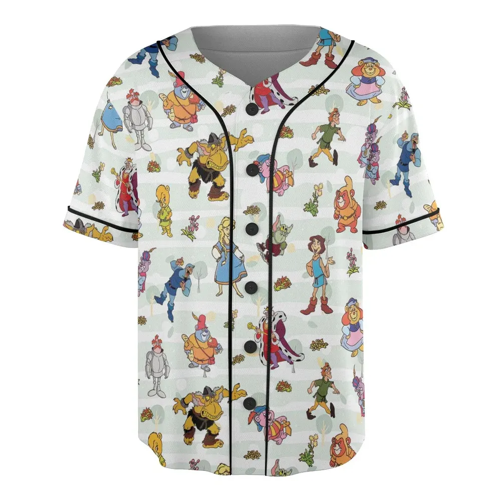 Gummi Bears Gang Unisex Baseball Jersey - 3
