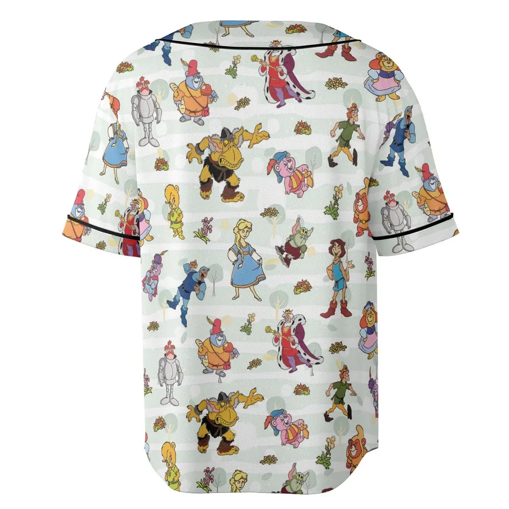 Gummi Bears Gang Unisex Baseball Jersey - 4