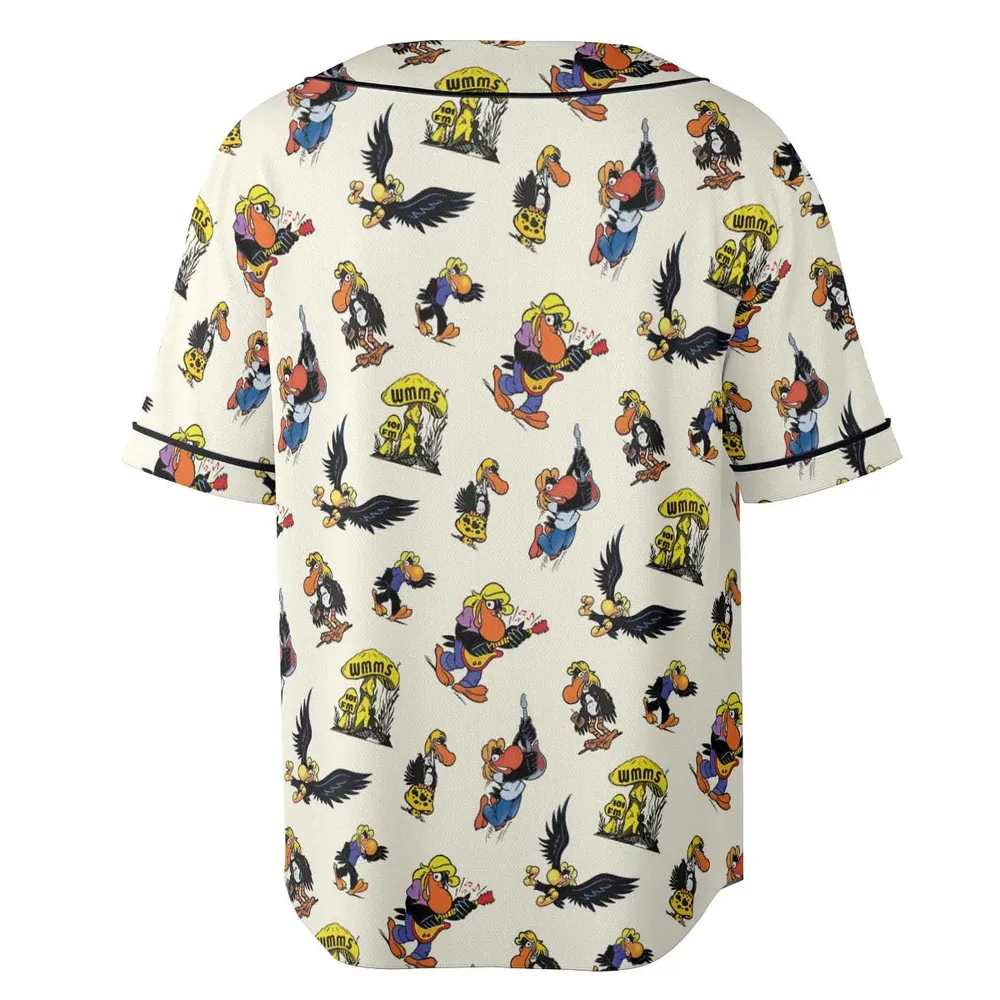 The Rock The Buzzard Unisex Baseball Jersey - 4