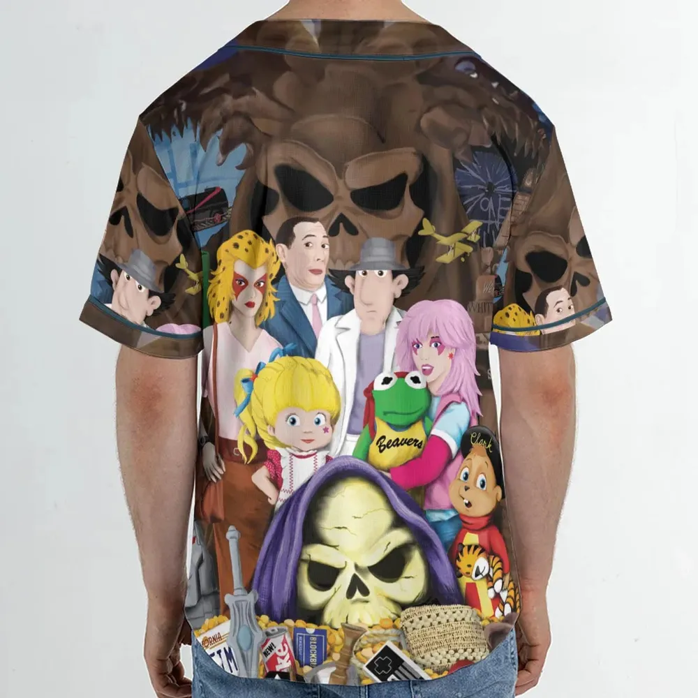 The Eighties Unisex Baseball Jersey - 2