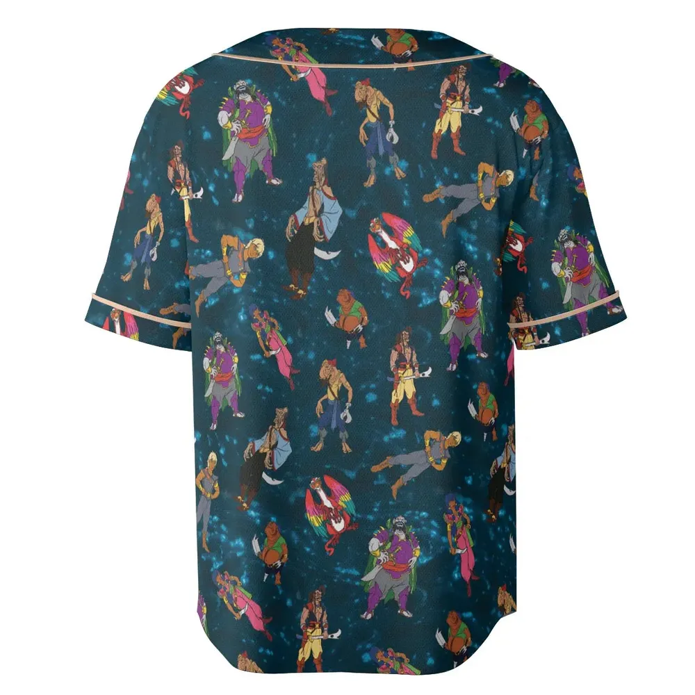 The Pirates of Dark Water characters Unisex Baseball Jersey - 4
