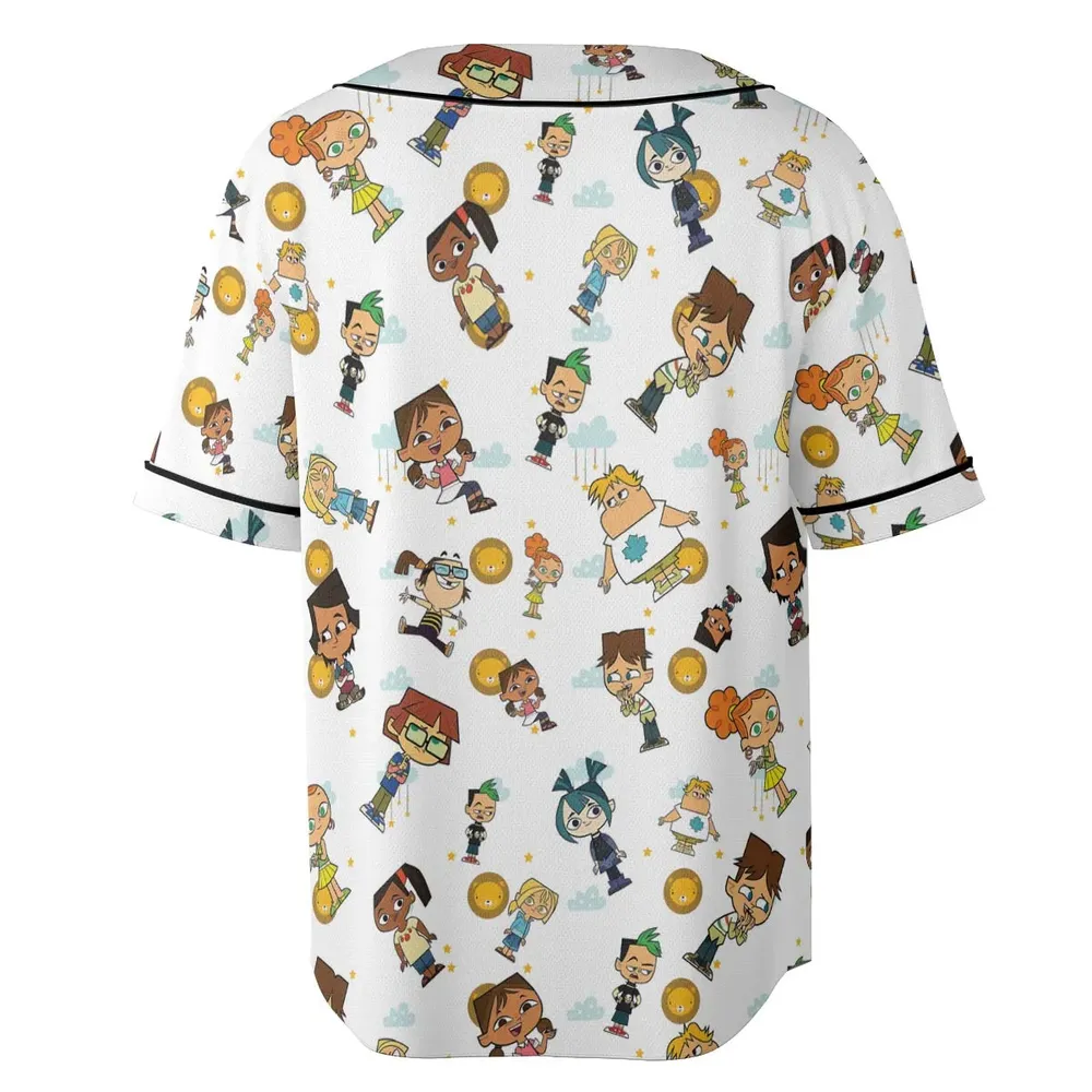 Drama Llamas Total Drama Unisex Baseball Jersey - 4