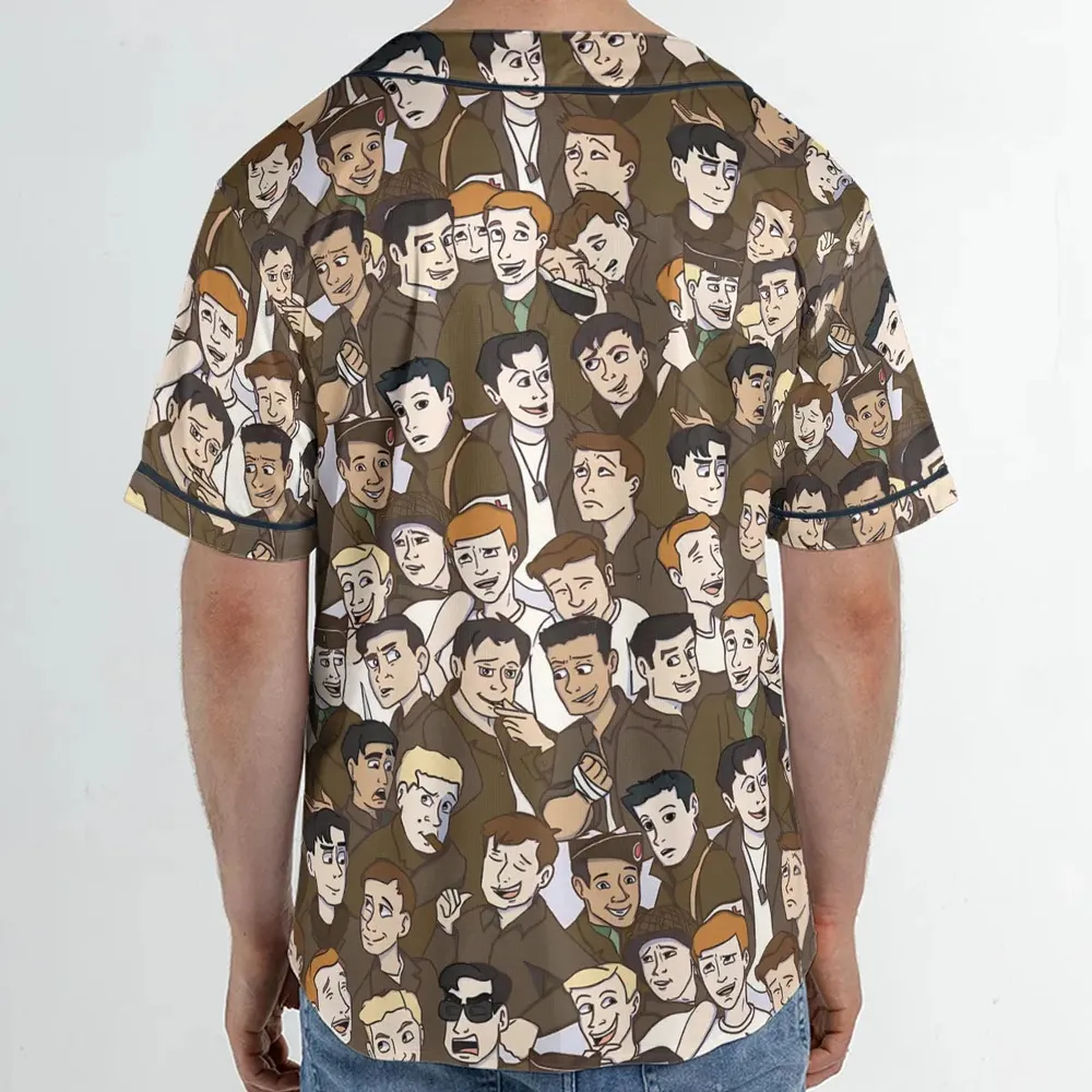 Band Of Brothers Unisex Baseball Jersey - 2