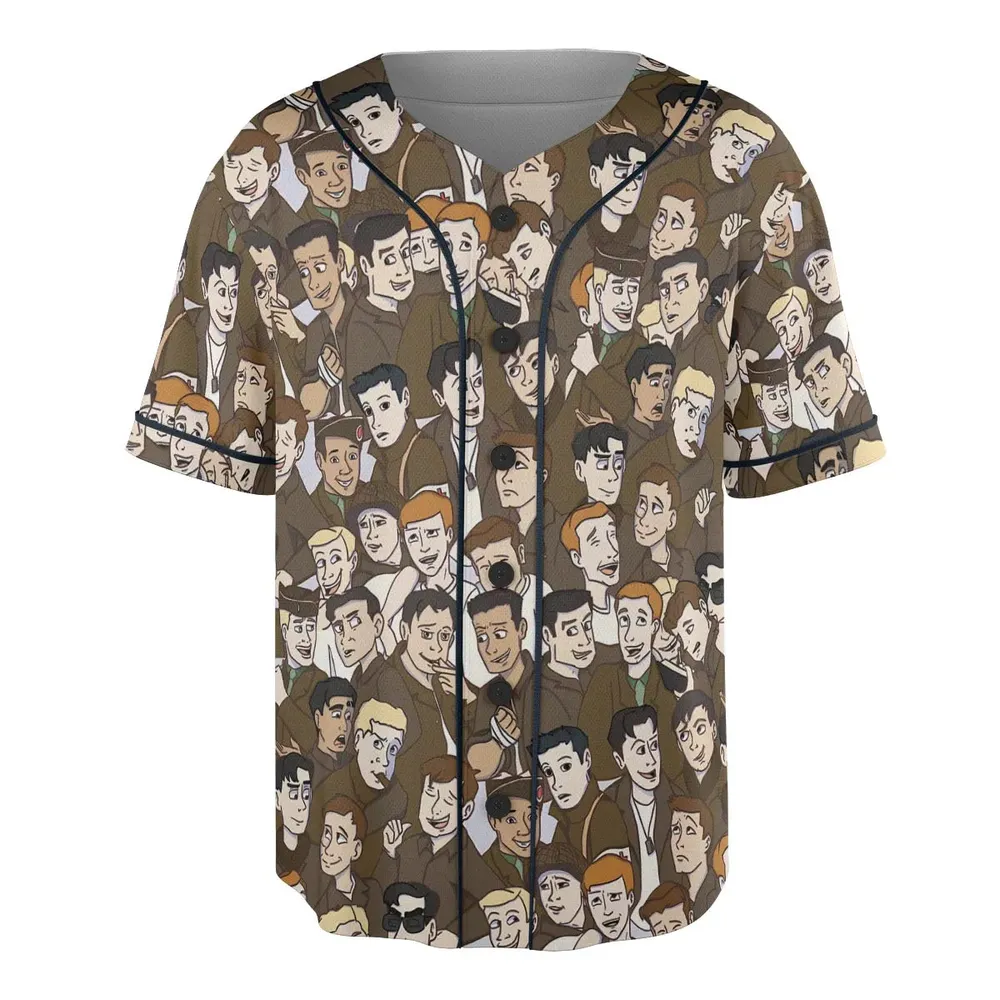Band Of Brothers Unisex Baseball Jersey - 3