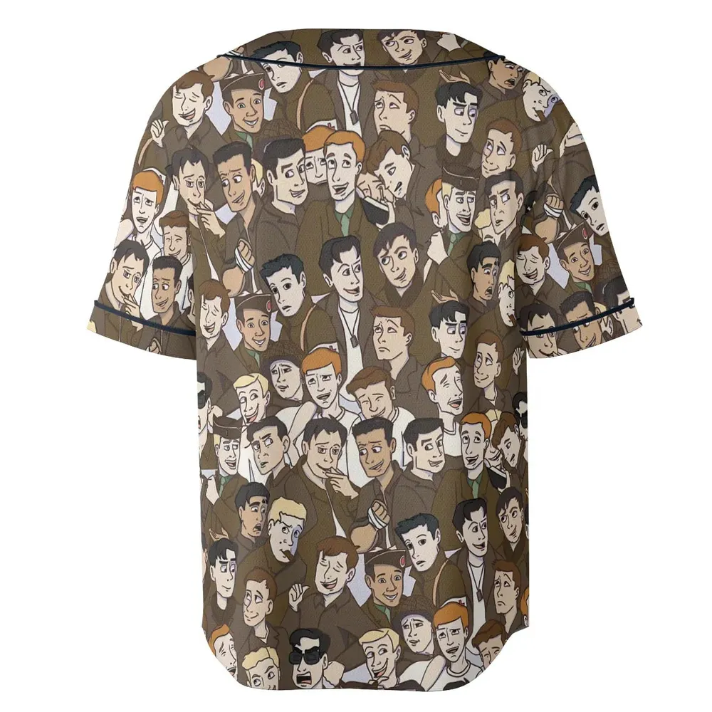 Band Of Brothers Unisex Baseball Jersey - 4